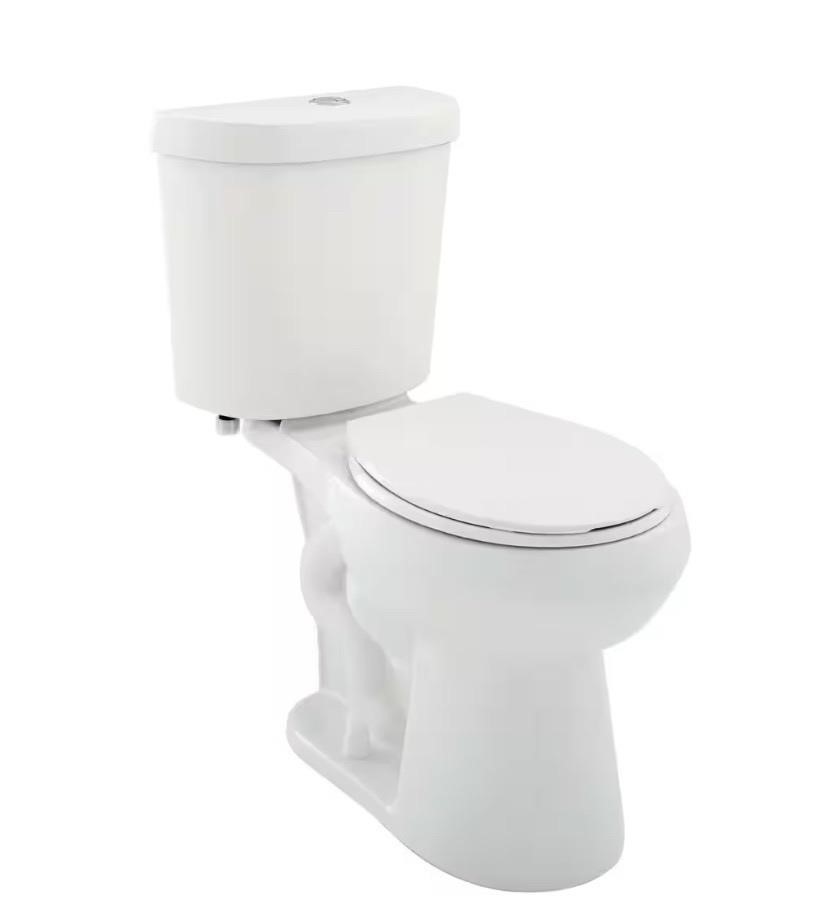 Glacier Bay 12 inch Rough Round Toilet