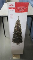 6.5' PRELIT CHRISTMAS TREE- FIR CLEAR LIGHTS