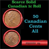 Shotgun Canadian Penny Roll, 50 pcs in Vintage Pen