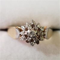 $2600 14K  Diamond(0.28ct) Ring