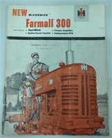 Farmall 300 Dealership Literature 31 Page