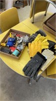 Work gloves, hardware, pocket knives, fishing