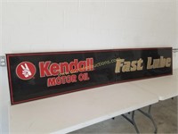 Kendall Motor Oil Fast Lube 2 Piece NOS SST 10'x2'