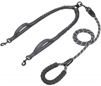 Double Dog Leash with Two Extra Traffic Handles, 3