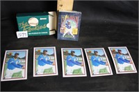 ROOKIES UNOPENED CARDS AND SIGNED K. GRIFFEY CARDS