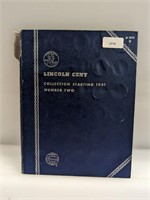 Nearly Complete Lincoln Cent Book