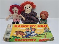 Raggedy Ann Game, Dolls & Figurine Vintage