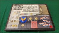 WW2 CASED RANKS PATCH PHOTOS AND MUCH MORE