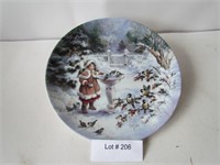 "Snowy Symphony" Collector Plate