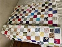 Victoria's Quilts Square Patch Quilt