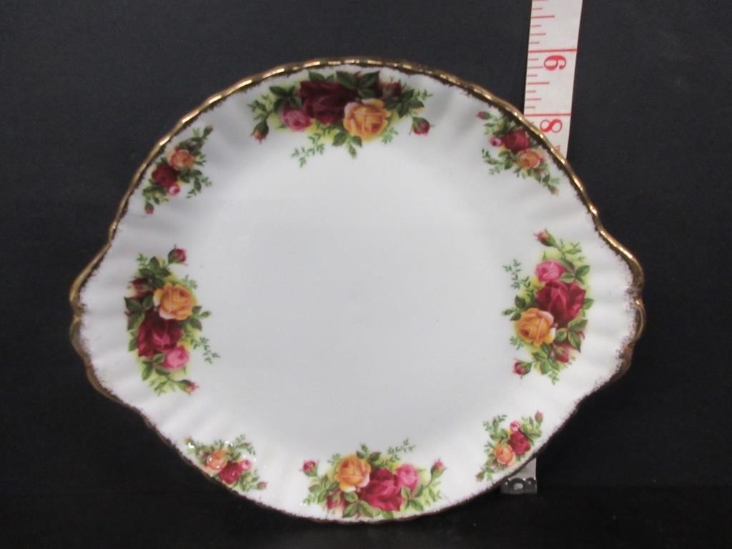 ROYAL ALBERT "OLD COUNTRY ROSE" 9" SERVING TRAY