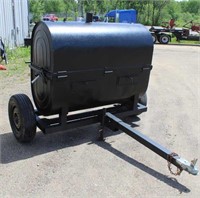 Tow Behind BBQ Smoker/Grill w/2" Ball