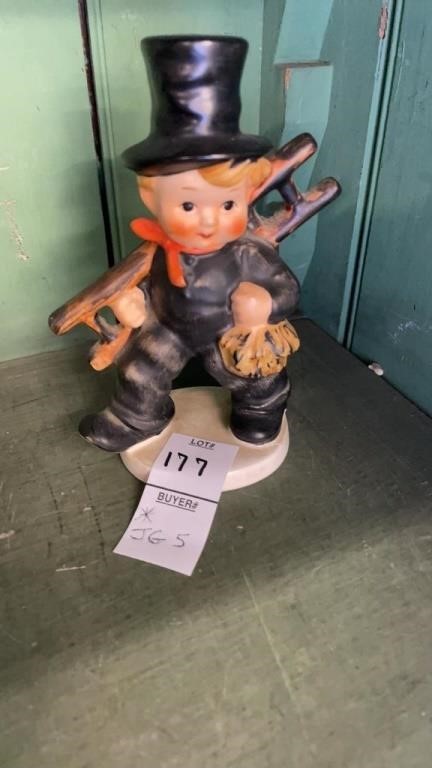 Vintage - Hummel- chimney sweep/ boy- 5.5 inches