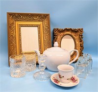 Concord Blue Teapot, Frames, Glasses, More