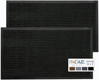 BAGAIL BASICS Door Mat 2-Pack, Doormat Entryway