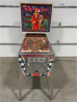 BALLY SIX MILLION DOLLAR MAN PIN BALL MACHINE