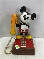 VINTAGE STANDING MICKEY MOUSE TELEPHONE