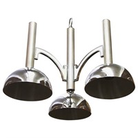 Mid-Century Modern Three Light Chandelier