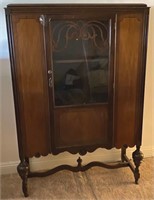 336 - VINTAGE CHINA HUTCH 51X42"