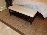 Lexington Fabric Top Bench