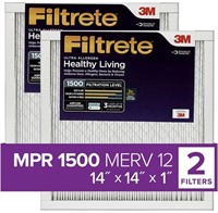 3M 14x14x1IN FILTER 2 PACK