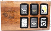 (6) THE CAMEL COMPANY ZIPPO COLLECTION PLAQUE