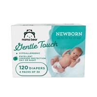 Amazon Brand - Mama Bear Gentle Touch Diapers,