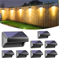 Bridika Solar Fence Lights 8PK A116