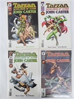 Tarzan / John Carter: Warlords of Mars #1-4