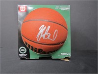Elton Brand signed mini basketball COA