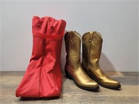 Wonens Durango Gold Boots 8.5