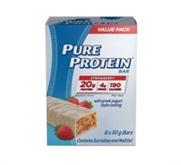 Sealed-PURE PROTEIN-Yogurt Protein Bars