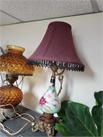 Urn Floral table lamp
