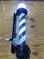 $149  WDZD 35' Barber Pole Light  Black/White