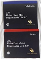 2012 Uncirculated Denver & Philadelphia Coin Set