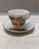 Royal Vale Bone China Cup & Saucer