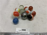 Beautiful Antique Marbles Shooters etc