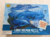 Dolphin Puzzle 50 Large Pieces none missing