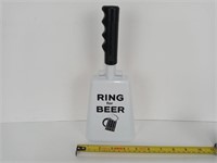 Metal Cowbell Beer Ringer