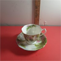 Royal Albert, the old mill teacup and saucer