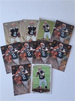 Johnny Manziel Lot of 10 Rookie Cards