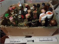 BOX LOT - Collection of Vintage Bottles