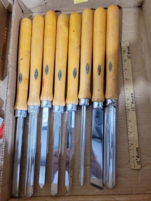 NICE! VTG. CRAFTSMAN PROFESSIONAL LATHE TOOLS