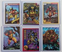 Six (6) Wolverine Cards
