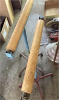 Pair of roller stands