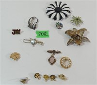 Qty of Brooches & Pins