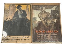 2 WWI US Food Administration Posters