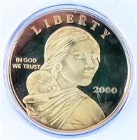 Coin 4 OZ Silver .999 Fine Silver 2000 Medal
