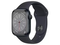 Apple® Watch Series 8. 41mm Midnight Aluminium Cas