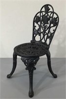 Cast Iron Doll Chair -13" tall -Plant Stand